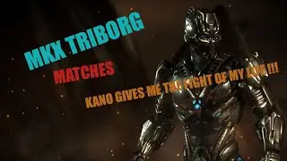 THIS FIGHT IS COOKED!!! KANO IS A REAL B**CTH!!! MKX TRIBORG (SMOKE) MATCH (1080P/60FPS)