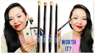New Sonia G Maki-e Summer Koi 2024 brush set - is it worth $210?