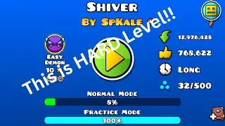 Beating Shiver in practice mode (hard)
