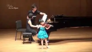 Ko SoHyun (7yrs) Praeludium and allegro - in the style of Pugna