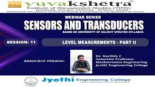 Class 11 | Sensors and Transducers | Department of computer Science