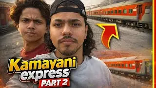 Kamayani Express 11071 3rd AC Journey 😱 | Without Ticket Travel Experience |Part 2 | #AliveVlogs