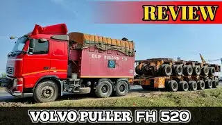 VOLVO PULLER FH 520 | DETAILS AND WALKAROUND | VOLVO PULLER TRUCK.