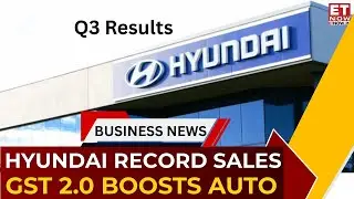 Hyundai India Q3 Sees Strong Demand After GST 2.0, Record January Sales & Export Growth | Tarun Garg