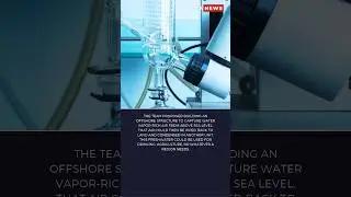 Clean Water Solution with Seawater Vapor Distillation #shorts