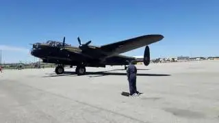 Canadian Lancaster C-GVRA Shut Down at Hamilton