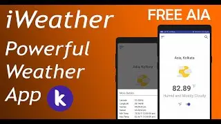 iWeather Simple & Powerful Weather App Free AIA Download | Kodular