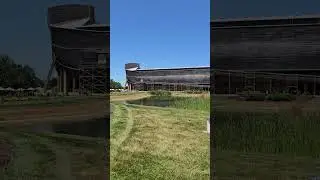 Ark Encounter is a full-size, replica of Noah's ark. Built within 1 1/2yr & using 3mil ft of lumber.