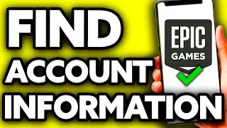 How To Find Your Epic Games Account Information (EASY!)