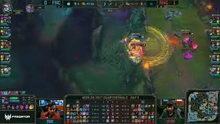 FNC SOAZ Cho'gat great escapes | FNC vs RNG game 2 highlights