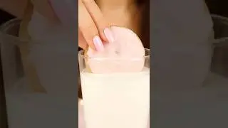 ✨ Pastel ASMR Cookie Dunk in Milk ✨ #ASMR #PastelASMR #MilkDunk #CookieASMR #SatisfyingSounds #fypシ