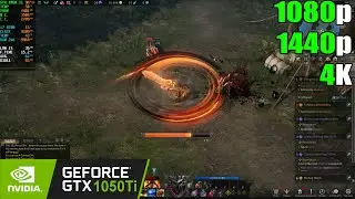 GTX 1050 Ti | Lost Ark - 1080p, 1440p, 4k
