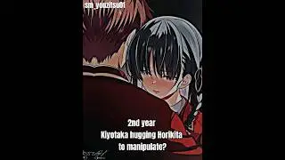 Kiyotaka hugging Kei vs Kiyotaka hugging Horikita😳❤️#ayanokouji #horikita #classroomoftheelite