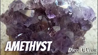 Amethyst Druze Quartz - Ametista (SiO2) Drusa de Ametista