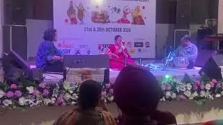 Panjab university winner youth festival 2024 classical performance  ( Raga Miyan ki Todi )