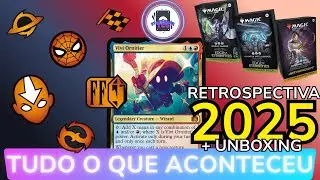 Polemicas | Banimentos | Commanders e Unboxing pra fechar 2025 - Retrospectiva Magic the Gathering