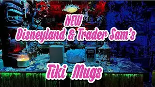 New Disneyland and Trader Sam Tiki Mugs !