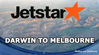 Jetstar Flight Darwin to Melbourne | Front Window Seat Views | ✈️ Novotel Darwin Airport Hotel Tour