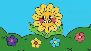 🌸 Flowers, Flowers Song | Easy English Song for Kids#flowers #kidssong  #childrenmusic#kidslearning