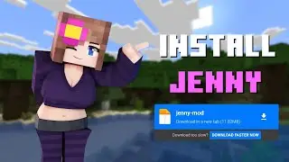 How to install Jenny mode in Minecraft pe for 1.21.123 💥⚡