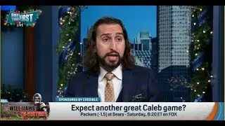 FIRST THINGS FIRST | Nick Wright SHOCKS, Caleb Williams Can Make Chicago Bears Super Bowl Contenders
