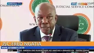 JSC INTERVIEWS SENIOR COUNSEL FRED NGATIA FOR CHIEF JUSTICE POSITION