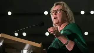 Les Coulisses du pouvoir | Elizabeth May &agrave; la direction du Parti vert du Canada