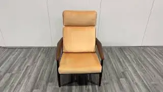 Danish mid century reclining armchair by Arne Vodder