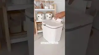 Hanging Trash Bin | Kitchen Trash Can &mdash; Amazon Must-Have! | Space Saver Dustbin! ✨ | Kitchen Find