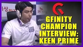 Gfinity StarCraft Summer Masters Champion Interview: KeeN Prime!