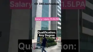 DXC technology is hering #dxctechnology #job #itjobs2023