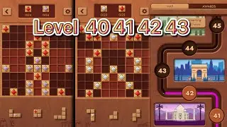 Woodoku level 40 41 42 43 Journey Gameplay Walkthrough iOS Android