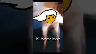 PC master race be like: #pc #pcgaming