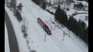 Kolej z lotu ptaka na pomorzu!