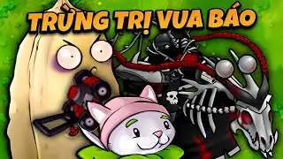 PVZ FUSION FANMADE - MÈO CẮT CỎ, CÁ HỒI XUẤT HIỆN TRỪNG TRỊ VUA BÁO TALLNUT TỎI