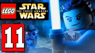 LEGO Star Wars The Force Awakens Walthrough Part 11 RESISTANCE BASE / OPEN BLAST DOORS
