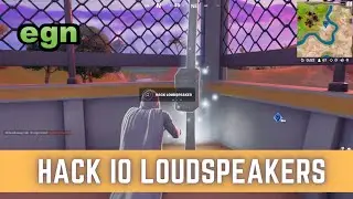 Fortnite | How to Hack IO Loudspeakers