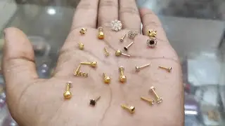 New Gold Nose Pin Designs With Price 2022 | Gold NoSe Ring Designs | Nath designs