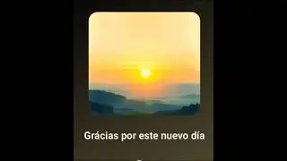 Gracias por empezar este día cantico sagrado 