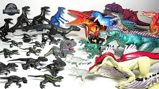 Indoraptors vs Evolved Hybrids Dinosaurs Toys Collection! Jurassic World Camp Cretaceous Dinosaurs!