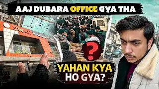 Yahan Kya hogya Itna Rush Ku Laga hai 😱 Aaj Dubara Office gya tha