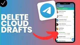 How to delete the cloud drafts in Telegram?