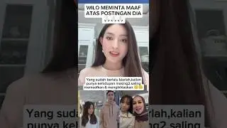 wilona minta maaf ke fuji atas postingannya #fujian #shorts