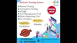Software Testing Course | Manual + Automation | Selenium, API, JMeter #SoftwareTestingCourse