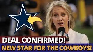 NOW! JUST ANNOUNCED! NEW STAR WEARING THE COWBOYS JERSEY! LOOK AT THIS! COWBOYS NEWS