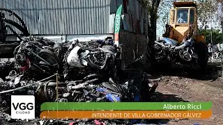 LA MUNICIPALIDAD DE VGG COMPACT&Oacute; M&Aacute;S DE 700 VEH&Iacute;CULOS QUE ESTABAN EN EL CORRAL&Oacute;N HACE MUCHOS A&Ntilde;OS