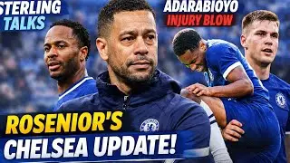 Rosenior Confirms Sterling Discussions, Tosin Injury Blow & Delap Relationship