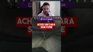 Achei um cara sem FONE