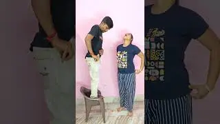 Balloon Pop Challenge GONE WRONG! 😂 (Couple Edition) #couples #funny #balloonchallenge #shorts