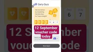 Xenea Wallet voucher code 12 September|| Xenea Wallet daily Quiz answer #xeneadailyquiz #shorts